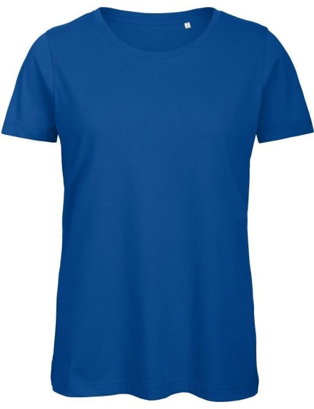 Damen T-Shirt B+C Inspire T aus Bio-Baumwolle – Königsblau XXL