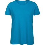 Damen T-Shirt B+C Inspire T aus Bio-Baumwolle - Atoll XS
