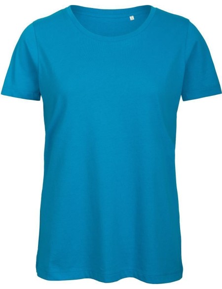 Damen T-Shirt B+C Inspire T aus Bio-Baumwolle - Atoll M