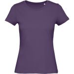 Damen T-Shirt B+C Inspire T aus Bio-Baumwolle – Urban Purple L