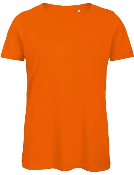 Damen T-Shirt B+C Inspire T aus Bio-Baumwolle - Orange XL