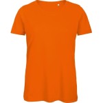 Damen T-Shirt B+C Inspire T aus Bio-Baumwolle - Orange XXL