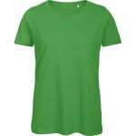 Damen T-Shirt B+C Inspire T aus Bio-Baumwolle - Echtgrün L