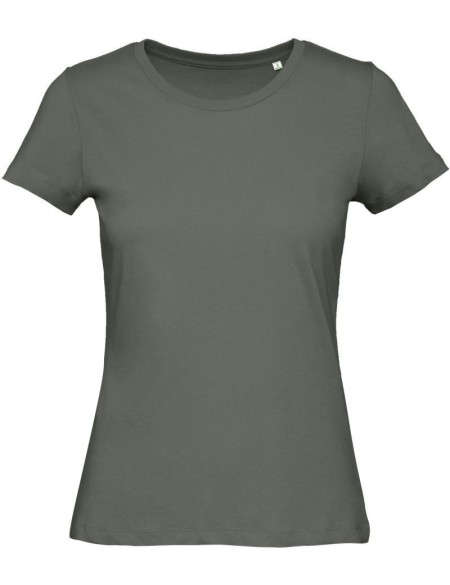 Damen-T-Shirt B+C Inspire T aus Bio-Baumwolle – Millennial Khaki XS