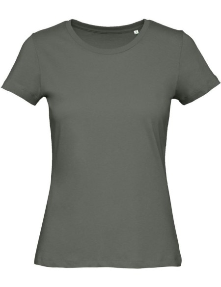 Damen-T-Shirt B+C Inspire T aus Bio-Baumwolle – Millennial Khaki XL