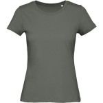 Damen T-Shirt B+C Inspire T aus Bio-Baumwolle - Millennial Khaki XXL