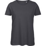 Damen T-Shirt B+C Inspire T aus Bio-Baumwolle - Dunkelgrau XL