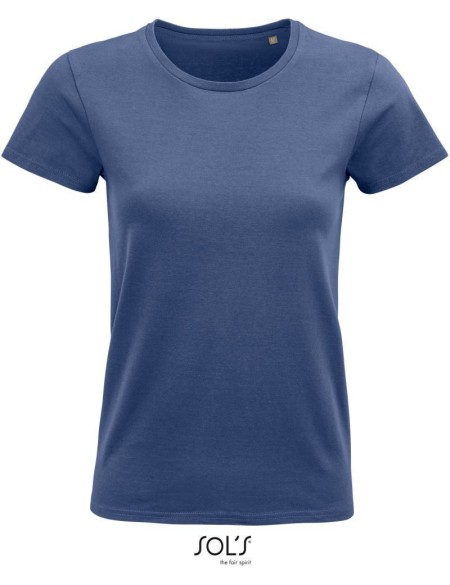 Damen T-Shirt Pioneer - Denim L
