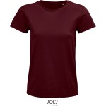 Damen T-Shirt Pioneer - Burgund M