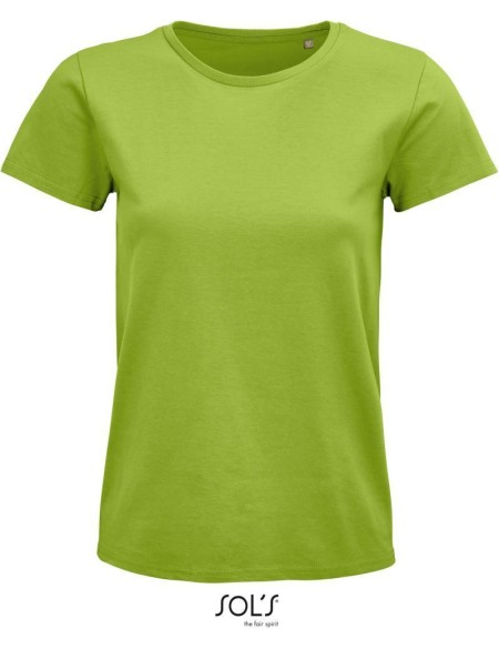Damen T-Shirt Pioneer - Apfelgrün M