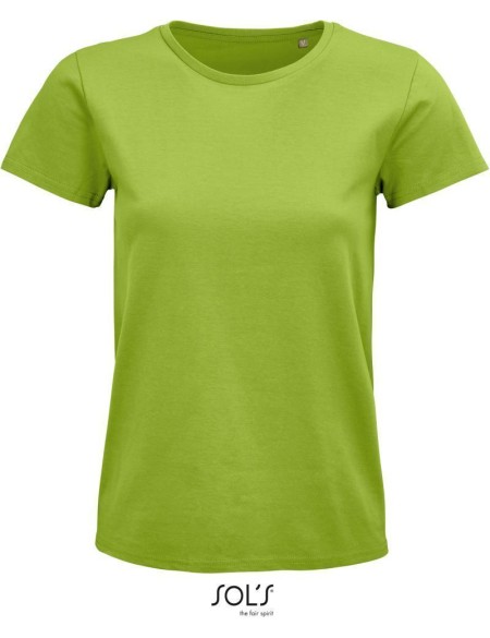 Damen T-Shirt Pioneer - Apfelgrün XXL