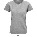 Damen T-Shirt Pioneer - Grau meliert L