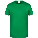 Herren-T-Shirt aus Bio-Baumwolle James+Nicholson 8008 – Farngrün S