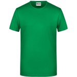 Herren-T-Shirt aus Bio-Baumwolle James+Nicholson 8008 – Farngrün M