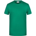 Herren-T-Shirt aus Bio-Baumwolle James+Nicholson 8008 – Irischgrün S