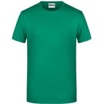 Herren-T-Shirt aus Bio-Baumwolle James+Nicholson 8008 – Irischgrün M