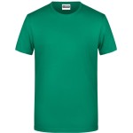 James+Nicholson 8008 Herren-T-Shirt aus Bio-Baumwolle – Irischgrün XL