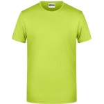 James+Nicholson 8008 Herren-T-Shirt aus Bio-Baumwolle – Säuregelb XL