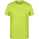 James+Nicholson 8008 Herren-T-Shirt aus Bio-Baumwolle – Säuregelb 3XL