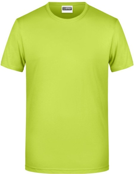 James+Nicholson 8008 Herren-T-Shirt aus Bio-Baumwolle – Säuregelb 3XL