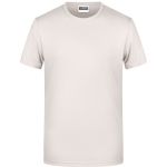 James+Nicholson 8008 Herren-T-Shirt aus Bio-Baumwolle – Natur L