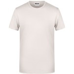 James+Nicholson 8008 Herren-T-Shirt aus Bio-Baumwolle – Natur M