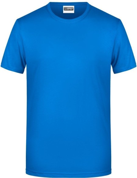 James+Nicholson 8008 Herren-T-Shirt aus Bio-Baumwolle – Kobalt XL