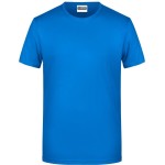 James+Nicholson 8008 Herren-T-Shirt aus Bio-Baumwolle – Kobalt 3XL