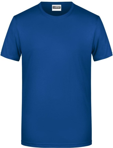 James+Nicholson 8008 Herren-T-Shirt aus Bio-Baumwolle – Dark Royal XL