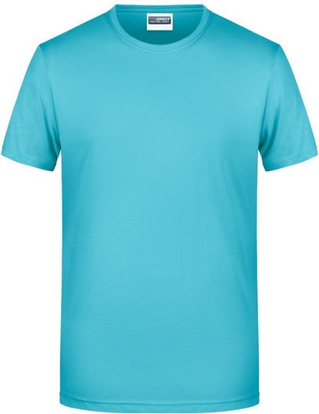 James+Nicholson 8008 Herren-T-Shirt aus Bio-Baumwolle – Pacific M