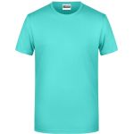James+Nicholson 8008 Herren-T-Shirt aus Bio-Baumwolle – Mint S