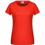 Damen-T-Shirt aus Bio-Baumwolle James+Nicholson 8007 - Grenadine L