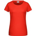 James+Nicholson 8007 Bio-Baumwoll-Damen-T-Shirt – Grenadine S