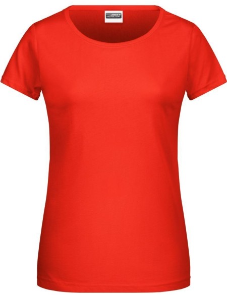 James+Nicholson 8007 Bio-Baumwoll-Damen-T-Shirt – Grenadine S