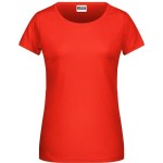 Damen-T-Shirt aus Bio-Baumwolle James+Nicholson 8007 - Grenadine L