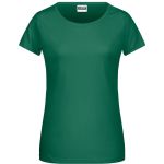 Damen-T-Shirt aus Bio-Baumwolle James+Nicholson 8007 – Irischgrün S