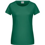James+Nicholson 8007 Damen-T-Shirt aus Bio-Baumwolle – Irischgrün XL