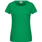 Damen-T-Shirt aus Bio-Baumwolle James+Nicholson 8007 – Farngrün XS