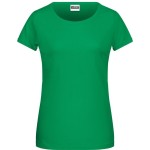 Damen-T-Shirt aus Bio-Baumwolle James+Nicholson 8007 – Farngrün L