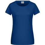 Damen-T-Shirt aus Bio-Baumwolle James+Nicholson 8007 - Dark Royal M