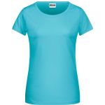 James+Nicholson 8007 Damen-T-Shirt aus Bio-Baumwolle – Pacific XL