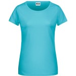 James+Nicholson 8007 Damen-T-Shirt aus Bio-Baumwolle – Pacific S