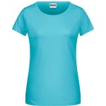 Damen-T-Shirt aus Bio-Baumwolle James+Nicholson 8007 - Pacific M