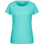 James+Nicholson 8007 Bio-Baumwoll-Damen-T-Shirt – Mint S