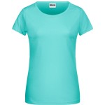 James+Nicholson 8007 Damen-T-Shirt aus Bio-Baumwolle – Mint XL