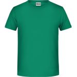 James+Nicholson T-Shirt aus Bio-Baumwolle für Jungen 8008B – Irischgrün XL