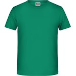 James+Nicholson T-Shirt aus Bio-Baumwolle für Jungen 8008B – Irischgrün XS