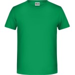 James+Nicholson T-Shirt aus Bio-Baumwolle für Jungen 8008B – Farngrün XS