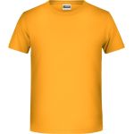 James+Nicholson T-Shirt aus Bio-Baumwolle für Jungen 8008B – Goldgelb XL