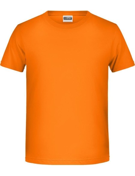 James+Nicholson Bio-Baumwoll-T-Shirt für Jungen 8008B – Orange XL